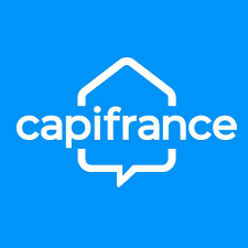 Logo Capifrance, réseau de mandataires immobiliers accompagnés par Parcours Immo