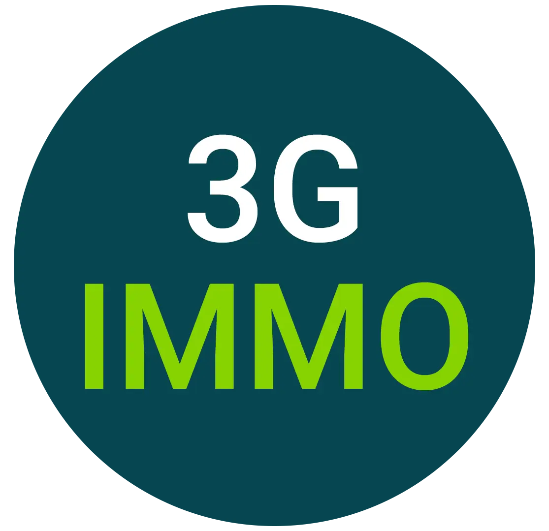 Logo 3G Immo - Réseau national de mandataires en immobilier